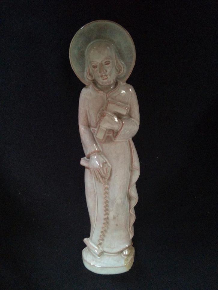 Oud Heiligenbeeldje St. JOZEF <> Patroonheilige Timmerlieden, Antiek en Kunst, Antiek | Religie, Ophalen of Verzenden