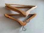 Houten kledinghangers, zgan, 15 stuks, Kleding | Dames, Kledinghangers, Ophalen, Zo goed als nieuw, Hout