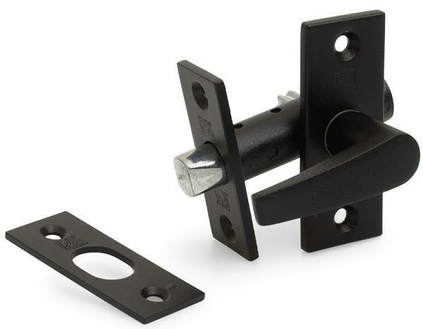 14 x DX Insteekgrendel+sluitplaat Lengte 55 mm Zwart nieuw!!, Doe-het-zelf en Verbouw, Hang- en Sluitwerk, Nieuw, Overige typen