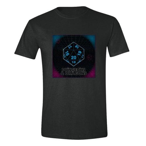 Dungeons & Dragons T-Shirt 80´s Sci-Fi Dice in Space Size XL, Hobby en Vrije tijd, Gezelschapsspellen | Bordspellen, Nieuw, Ophalen of Verzenden