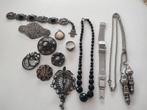 Lotje oude sieraden, Sieraden, Tassen en Uiterlijk, Antieke sieraden, Verzenden, Overige materialen, Overige typen