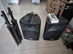 Leuk complete PA set Devine Artis 15, Ophalen of Verzenden, Zo goed als nieuw, Minder dan 500 watt, P.A.