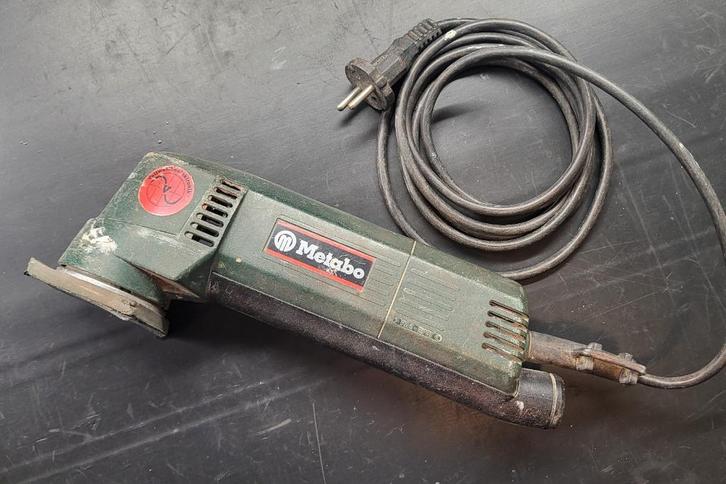 Metabo delta schuurmachine, voor handige klusser, Doe-het-zelf en Verbouw, Gereedschap | Schuurmachines, Gebruikt, Vlakschuurmachine