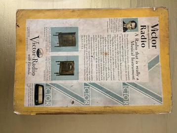 Vintage Victor Radio Reclame - Jaren '30 Tijdschriftpagina   beschikbaar voor biedingen