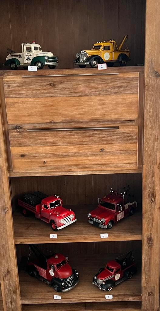 Brocante blikken auto’s, Antiek en Kunst, Curiosa en Brocante, Ophalen of Verzenden