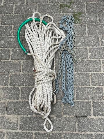 Ankerketting 4m, paraplu anker met lijn beschikbaar voor biedingen