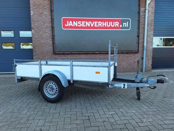 Hapert, 1350kg geremde enkelassige aanhangwagen beschikbaar voor biedingen
