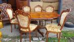 Barok eetkamer tafel met 6stoelen, Ophalen
