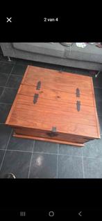 Mexicaanse dekenkist / salontafel, Gebruikt, 50 tot 100 cm, Grenenhout, Ophalen of Verzenden