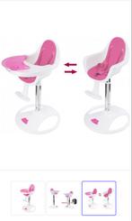 Flora Eetstoel roze - Nieuw!, Ophalen, Nieuw, Meegroeistoel, Afneembaar eetblad