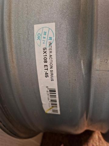 Licht metalen 5punts velgen  beschikbaar voor biedingen