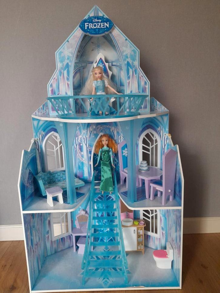 Frozen Huis met Accessoires, Kinderen en Baby's, Speelgoed | Poppenhuizen, Ophalen