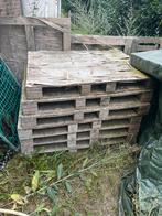 11 Houten Pallets - Gebruikt, Doe-het-zelf en Verbouw, Kratten en Dozen, Ophalen, Gebruikt, 100 cm of meer, 60 cm of meer