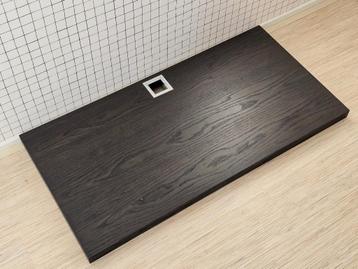 Bureau, muurmontage/wandmontage met kabeldoorvoer en beugels