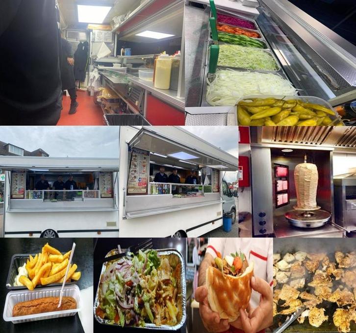 Frituurwagen, Foodtruck Donerzaak te koop, Zakelijke goederen, Partijgoederen en Retail | Verkoopwagens, Ophalen of Verzenden