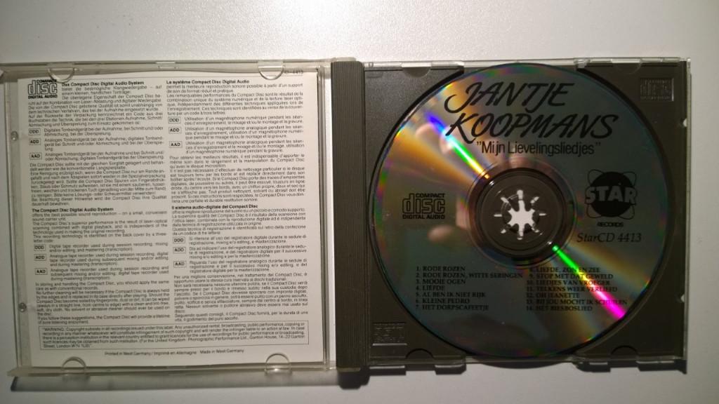 Jantje Koopmans - Mijn Lievelingsliedjes, Ophalen of Verzenden, Zo goed als nieuw, Levenslied of Smartlap