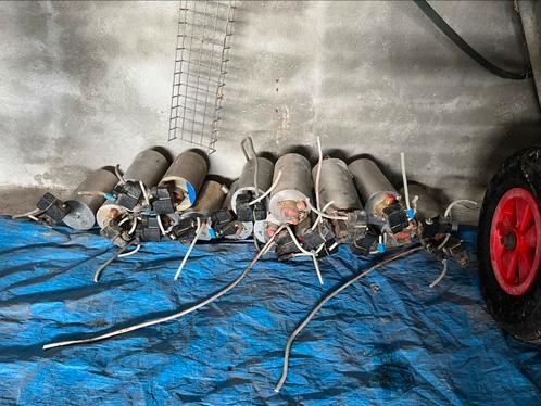 Pneumatische bedienings cilinders, Doe-het-zelf en Verbouw, Compressors, Gebruikt, 6 tot 10 bar, 100 liter of meer, Olievrij, Ophalen