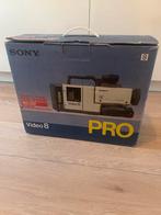 Sony Video 8 Pro Camera CCD-V100E - In Originele Verpakking, Ophalen of Verzenden, Zo goed als nieuw, Video
