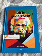 Dit is onderzoek! - Ben Baarda, Ophalen of Verzenden, Zo goed als nieuw, HBO, Noordhoff Uitgevers