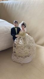 Vintage bruidspaartje taarttopper, Ophalen, Gebruikt