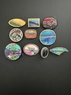 Broches, 10 stuks, ook los te koop, Sieraden, Tassen en Uiterlijk, Broches, Ophalen of Verzenden, Zo goed als nieuw, Overige materialen