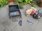 Gusta Bbq gril en smoker, Tuin en Terras, Houtskoolbarbecues, Gebruikt, Ophalen