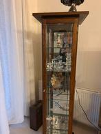 Vitrinekast met verlichting, Huis en Inrichting, Ophalen, 50 tot 100 cm, Zo goed als nieuw, 150 tot 200 cm