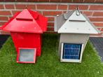 2x koicafe voerautomaat 1x met en 1x zonder zonnepaneel, Tuin en Terras, Vijver-toebehoren, Ophalen of Verzenden, Zo goed als nieuw