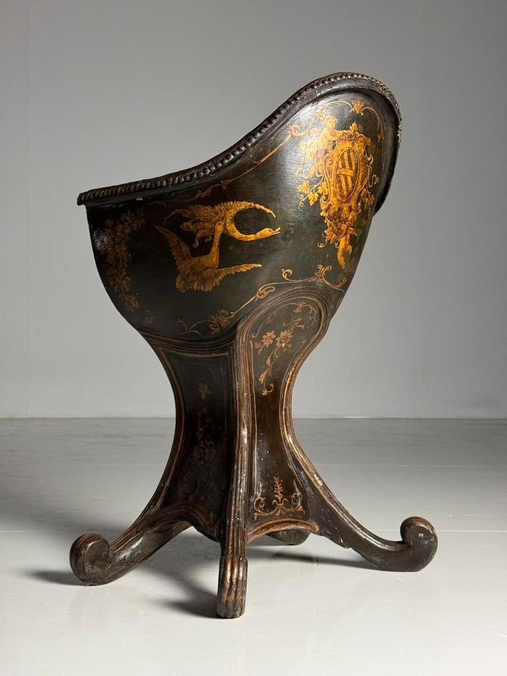 Venetiaanse Gondola Chair 18e eeuw, Antiek en Kunst, Antiek | Meubels | Stoelen en Banken, Ophalen