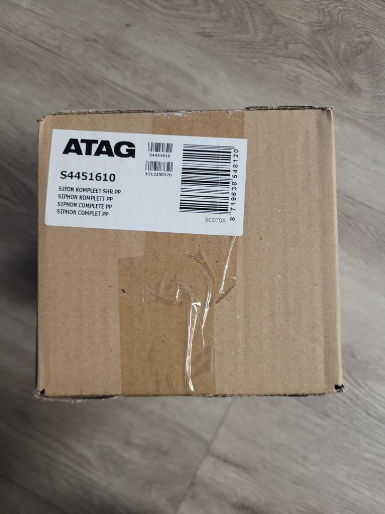 Atag Sifon Compleet SHR S4451610, Doe-het-zelf en Verbouw, Verwarming en Radiatoren, 30 tot 80 cm, Cv-ketel of Combi-ketel, Nieuw