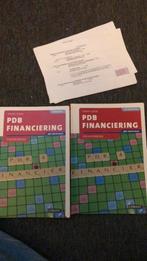 PDB financiering, Boeken, Studieboeken en Cursussen, Ophalen of Verzenden, Beta, Zo goed als nieuw, MBO