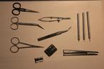 Schaartjes, irisschaartje, pincetschaar, pincet, mesje, Ophalen of Verzenden, Zo goed als nieuw, Gereedschap of Toebehoren