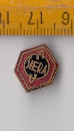 Siera Holland Radio embleem logo schildje, Antiek en Kunst, Antiek | Tv's en Audio, Ophalen of Verzenden