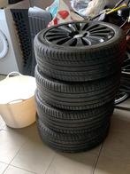 4 winterbande met velgen 205/50/17, Ophalen, Zo goed als nieuw