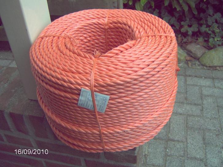 10 MM PP touw 220 meter trossen oranje of zwart!!, Watersport en Boten, Accessoires en Onderhoud, Nieuw, Onderhoud en Reparatie