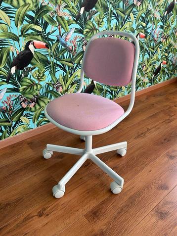 Roze bureaustoel - Kinderformaat beschikbaar voor biedingen