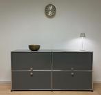 USM Haller sideboard / shelf • medium grey • 2x2 elements, Ophalen, Gebruikt, 25 tot 50 cm