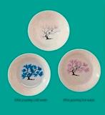 3 kleur veranderende Japanse thee kommetjes. Nieuw, Huis en Inrichting, Keuken | Servies, Ophalen of Verzenden, Nieuw, Porselein