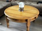 Op te halen eikenhouten salontafel, Ophalen, Gebruikt, 100 tot 150 cm, 50 tot 75 cm