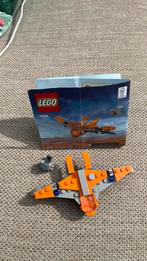 Lego city vliegtuig 30525 compleet, Ophalen of Verzenden, Zo goed als nieuw