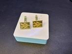 Gouden manchetknopen 50 jaar Fokker, Ophalen of Verzenden, Zo goed als nieuw, Overige typen