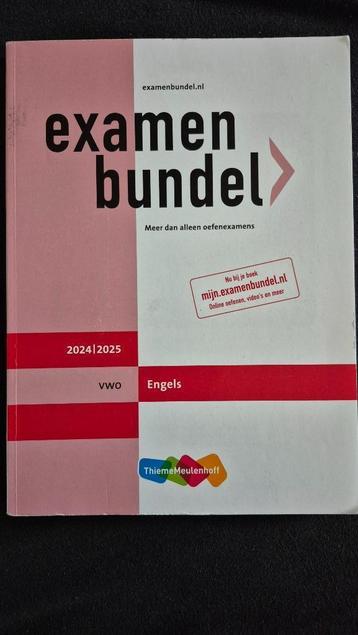 Examenbundel VWO Engels 2024/2025 beschikbaar voor biedingen