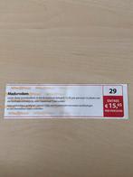 Kortingsbon entreekaart Madurodam, Tickets en Kaartjes, Drie personen of meer, Kortingskaart