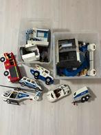 Playmobile politiebureau , auto’s en helikopters, Ophalen, Gebruikt
