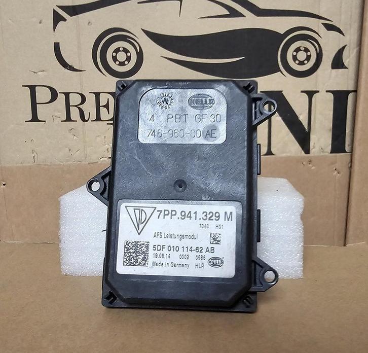 Audi Bochtverlichting AFS Module A3 8V ORIGINEEL 7PP941329M, Auto-onderdelen, Verlichting, Gebruikt, Herkomst onderdeel bekend