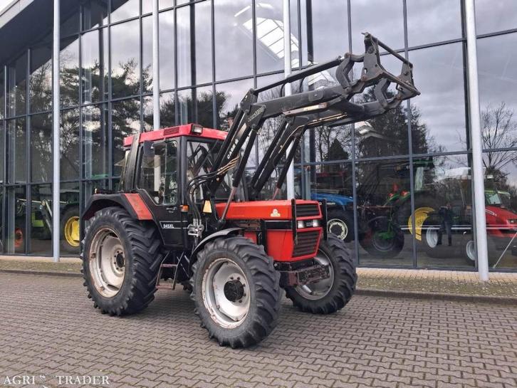 Case-IH 845XLA + frontlader, Zakelijke goederen, Agrarisch | Tractoren, 7500 tot 10000, Case IH, 80 tot 120 Pk, Gebruikt, Ophalen of Verzenden