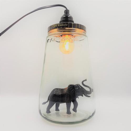 Kesbekelamp | Junglelamp met olifant of giraf of panter, Kinderen en Baby's, Kinderkamer | Inrichting en Decoratie, Nieuw, Lamp