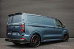 Ford Transit Custom 2.0 TDCI L2H1 AUTOMAAT 136PK JB- EDITION, Auto's, Bestelauto's, 136 pk, Zwart, 4 cilinders, Blauw