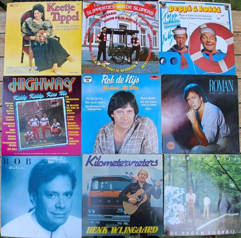Stapeltje van 60 Nederlandtalige elpees (diverse Telstar), Cd's en Dvd's, Vinyl | Nederlandstalig, Gebruikt, Levenslied of Smartlap