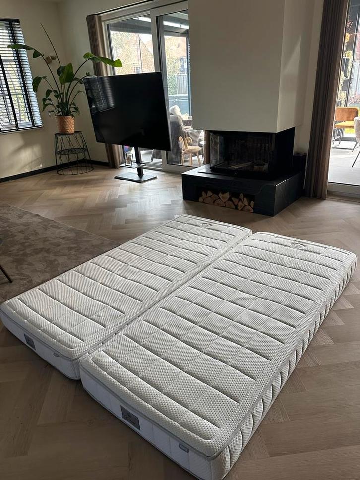 Auping CRESTO Matrassen 90x210 (2 stuks) - Zeer Nette Staat!, Huis en Inrichting, Slaapkamer | Matrassen en Bedbodems, Zo goed als nieuw